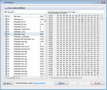 NTFSWalker screenshot 3