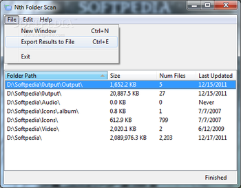 Nth Folder Scan screenshot 2
