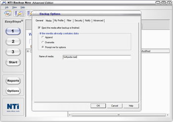 NTI Backup Now Advanced Edition screenshot 17