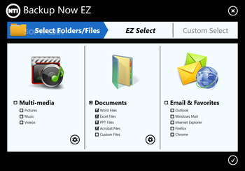 NTI Backup Now EZ screenshot 5