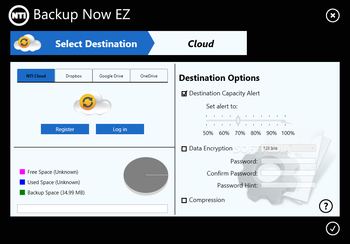 NTI Backup Now EZ screenshot 6