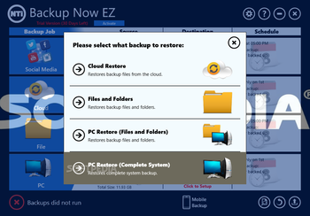 NTI Backup Now EZ screenshot 9