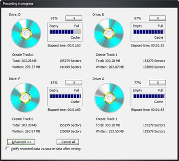 NTI Media Maker Express screenshot