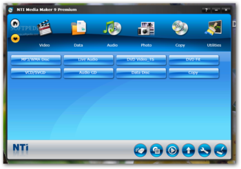 NTI Media Maker screenshot