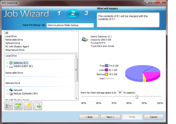 NTI Shadow screenshot 3