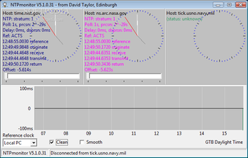 NTPmonitor screenshot