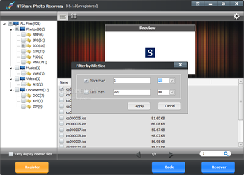 NTShare Photo Recovery screenshot 4