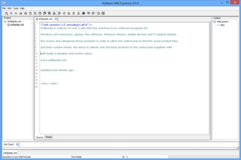 NuBean XMLEspresso screenshot