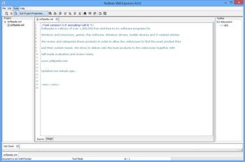 NuBean XMLEspresso screenshot 3