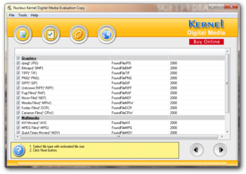 Nucleus Kernel Digital Media screenshot 2