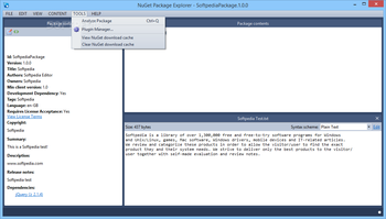 NuGet Package Explorer screenshot 6