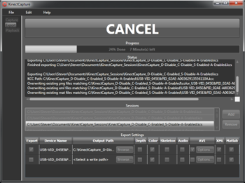 nuiCapture screenshot 2