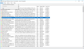 Null Logics Windows Service Commander screenshot 2