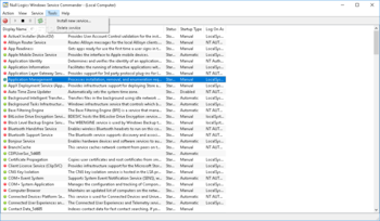 Null Logics Windows Service Commander screenshot 5