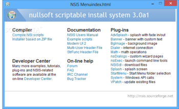 Nullsoft Scriptable Install System screenshot