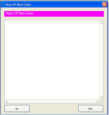 Num Of New Lines screenshot