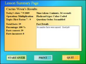 Number Facts Mastery screenshot 3
