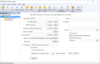 Number Lottery Director screenshot 2