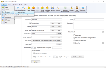 Number Lottery Director screenshot 3