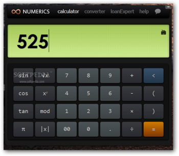 Numerics Calc for Pokki screenshot