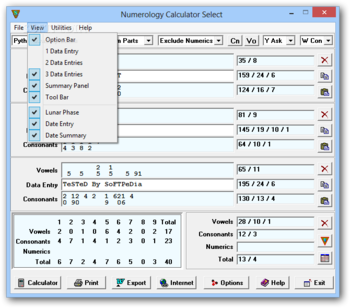 Numerology Calculator Select screenshot 2
