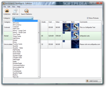 Numismatist's Notebook II screenshot 2