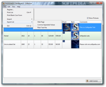 Numismatist's Notebook II screenshot 5
