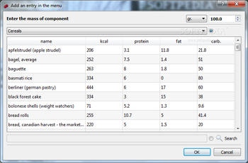 Nutrition Calculator screenshot 2