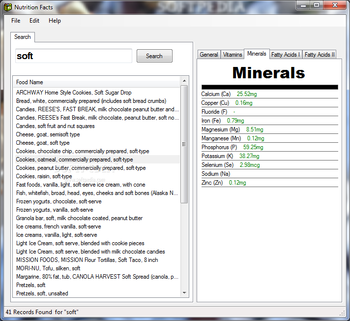 Nutrition Facts screenshot 3