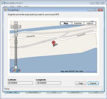 Nuvi Editor screenshot 2