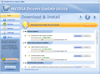 NVIDIA Drivers Update Utility screenshot 2