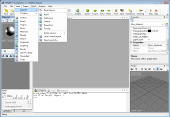 NVIDIA FX Composer screenshot 3