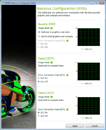 NVIDIA Maximus screenshot