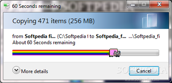 Nyan Cat Progress Bar screenshot