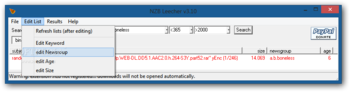 NZB leecher screenshot 2