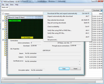 NzbLoad screenshot 5