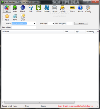 NzbSearcher screenshot