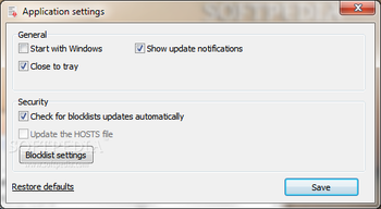 OA Blocklist Manager screenshot 5