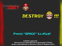 Obey Mario, Destroy Wario screenshot
