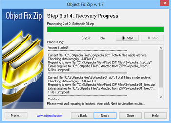 Object FIX ZIP screenshot 3