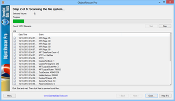 ObjectRescue Pro screenshot 2