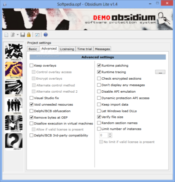 Obsidium Lite screenshot 2