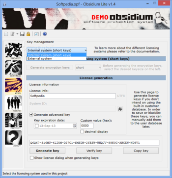 Obsidium Lite screenshot 6