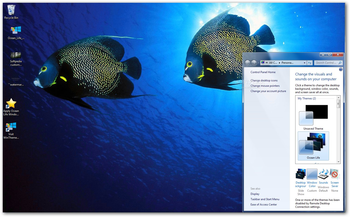 Ocean Life Windows Theme screenshot