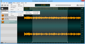 Ocenaudio screenshot 4