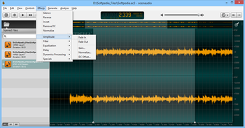 Ocenaudio screenshot 5