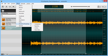 Ocenaudio screenshot 6