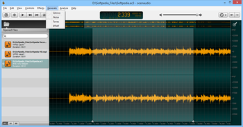 Ocenaudio screenshot 7