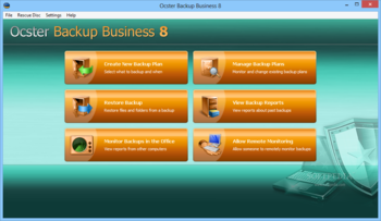 Ocster Backup Business screenshot