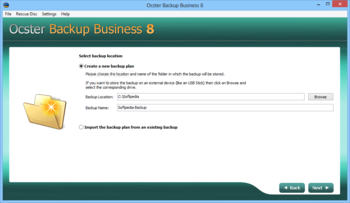 Ocster Backup Business screenshot 3